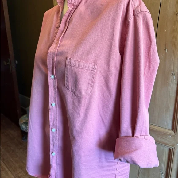 Frank and Eileen Sunset (pink/orange) Large Denim Eileen - Picture 5 of 10